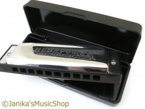 SWAN BLUES POWER 10 HOLE G HARMONICA IN CASE